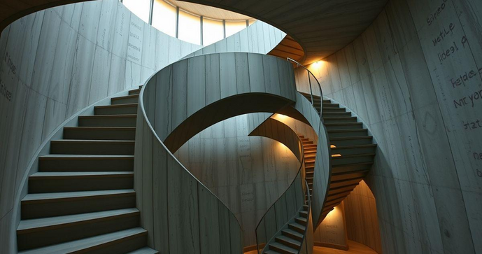 Como a Escada Caracol de Concreto Transforma Seu Espaço com Estilo e Funcionalidade Como a Escada Caracol de Concreto Transforma Seu Espaço com Estilo e Funcionalidade