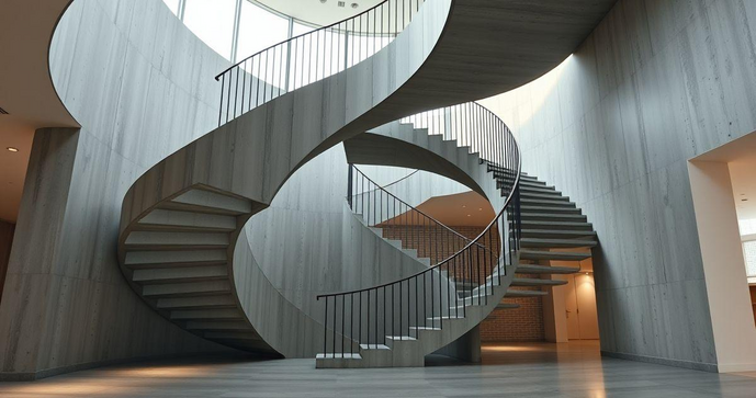 Como Escolher a Escada Espiral de Concreto Ideal para Sua Casa Como Escolher a Escada Espiral de Concreto Ideal para Sua Casa