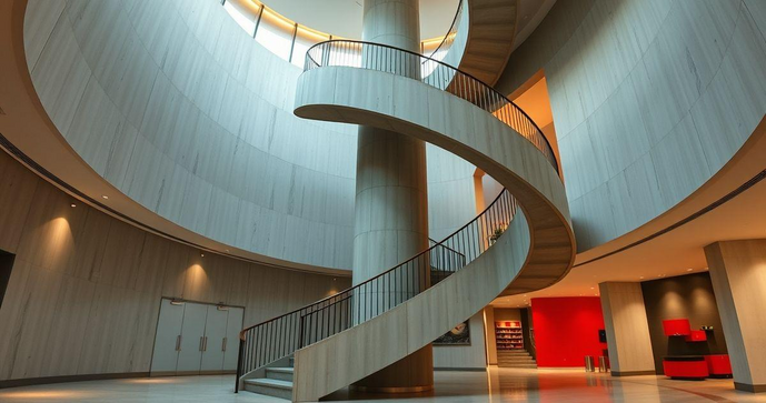 Escada Caracol de Concreto Pré Moldado Preço Atraente e Vantagens para Seu Projeto