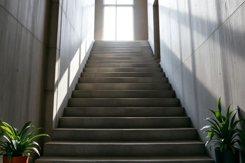 Escada de Concreto Interna: Design e Vantagens