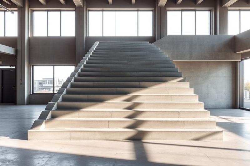Escada pré fabricada de concreto: Vantagens e Como Escolher