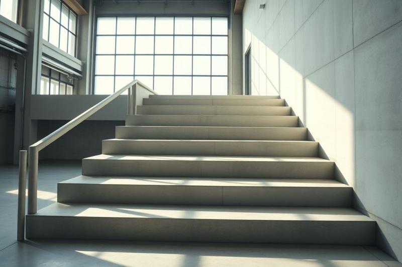 Escada Pré Moldada com Viga Central: Vantagens e Como Escolher a Ideal