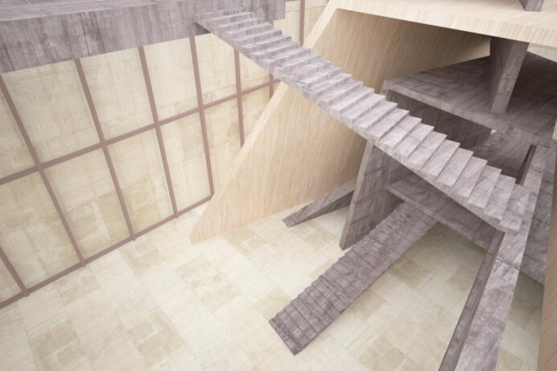 Descubra a Elegância da Escada Flutuante de Concreto em Seu Projeto