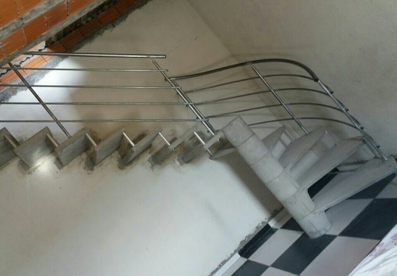 Empresa Que Faz Escadas Caracol de Concreto Vila NAncy - Escada Espiral de Concreto