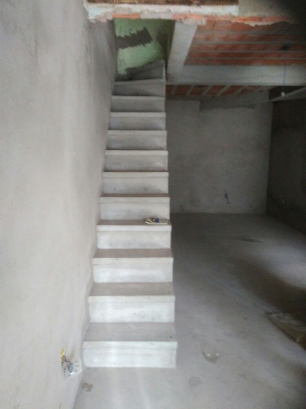 Escada de Concreto Pré Moldada Vila Minerva - Escada Pré Moldada Reta