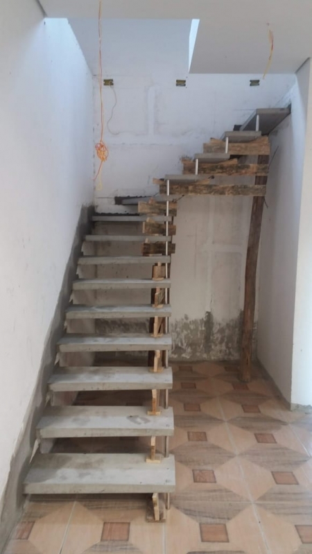 Onde Faz Escada em L Espaço Pequeno Macedo - Escada de Concreto em L