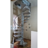 escada caracol pré moldada Vila Valdemar
