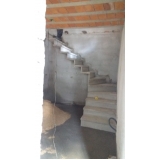 escada de concreto em l orçamento Vila Urupês