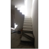 escada em l concreto orçamento Lageado