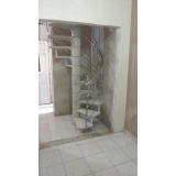 escada pré moldada caracol orçamento Vila Americana