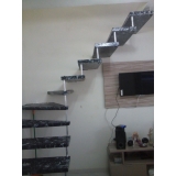 escada tipo l orçamento Vila Marilena