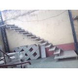 escada vazada de concreto Vila Machado