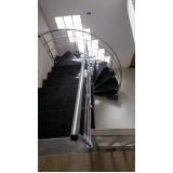 onde faz escada pré moldada para sala Vila Marilena
